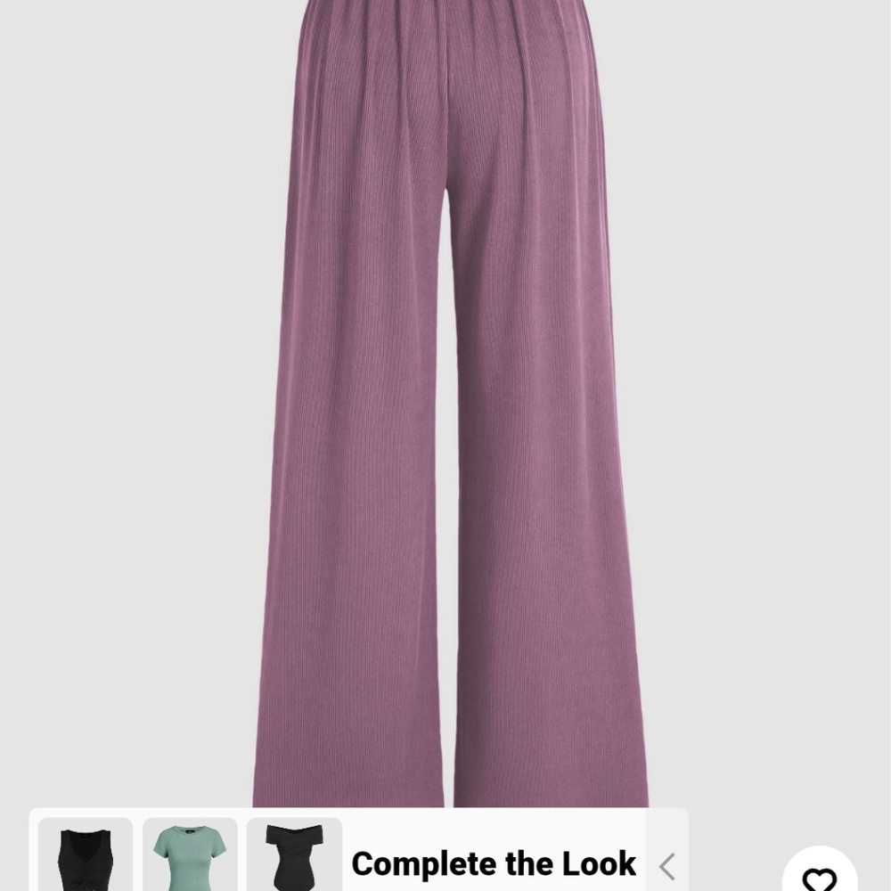 Cider wide leg pant